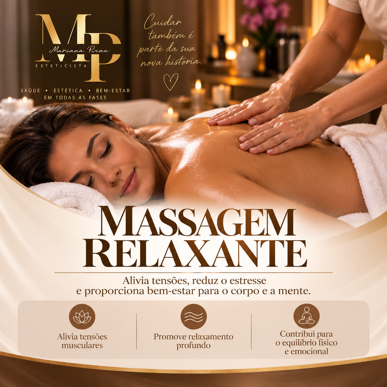 Massagem relaxante — Mariana Pires