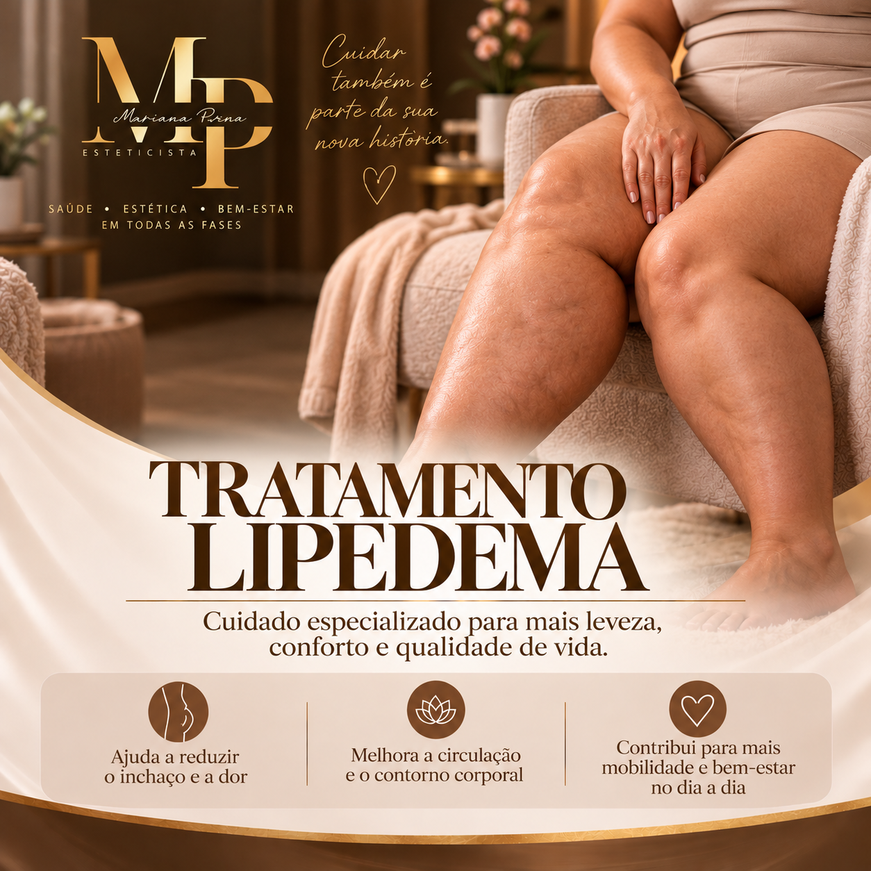 Cuidados estéticos para lipedema — Mariana Pires